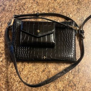 PETA and Jain shoulder bag and wallet